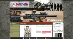 Desktop Screenshot of gi-guns.com